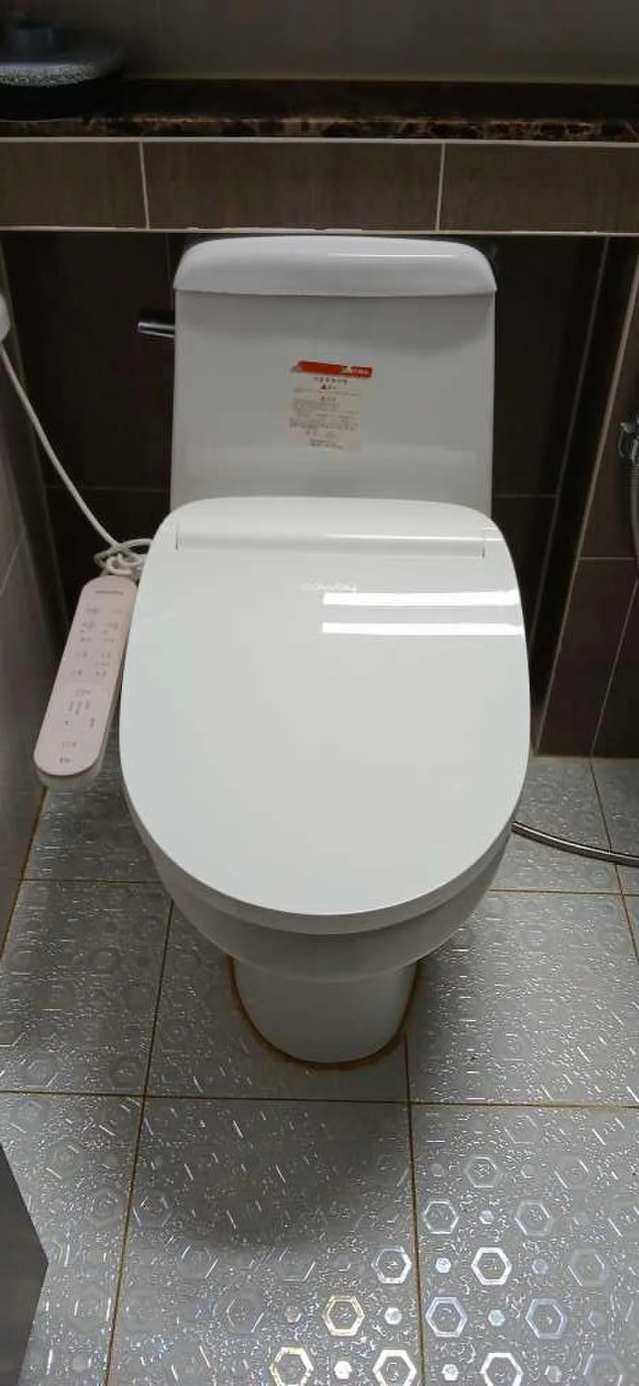 코웨이 비데 설치 현장